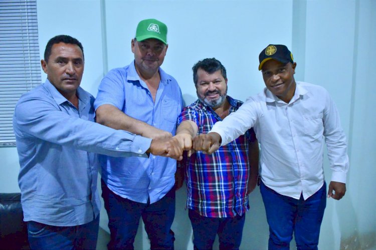 Vereadores de Taquarussu oferecem apoio a Carlos Bernardo