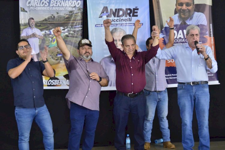 Carlos Bernardo participa de lançamento de pré-campanha de Dr. David Olindo