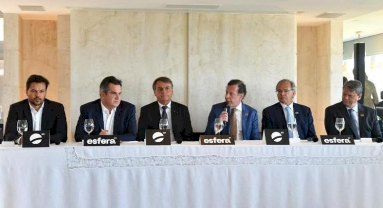 Notícias Em almoço em SP, Bolsonaro lamenta operação da PF e critica quebra de sigilo