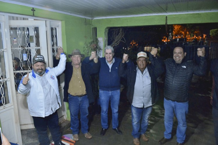 Lideranças de Sete Quedas apoiam Carlos Bernardo para federal
