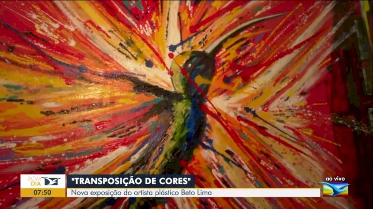 Aberta ao público exposição 'Transposição de Cores', do artista plástico maranhense Beto Lima, em São Luís