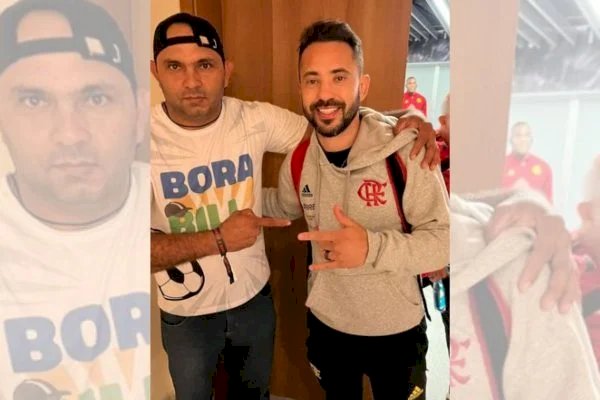“Bora Bill” brilhou no Maracanã e foi tietado por craques do Flamengo