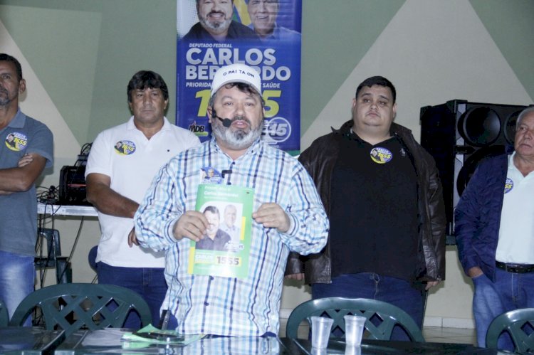 Carlos Bernardo fala suas propostas para população de Deodápolis