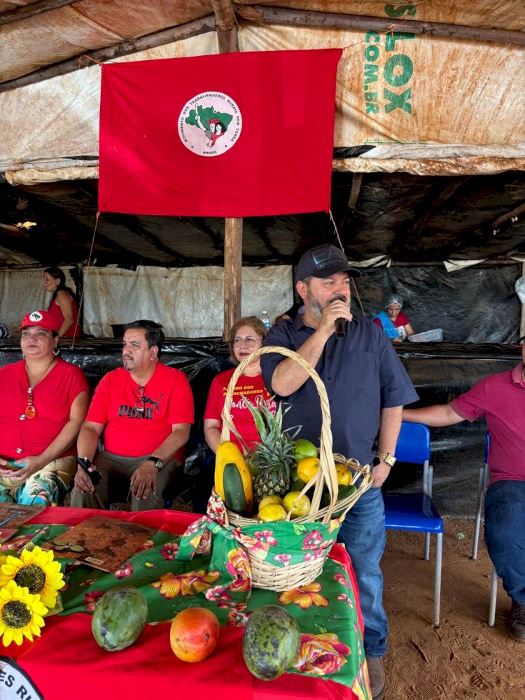 Carlos Bernardo engrossa coro dos sem-terra por condições igualitárias aos assentados da Nova Itamarati
