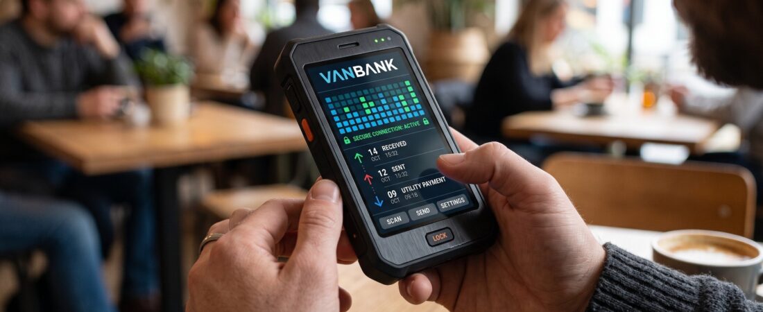 VANBANK: sua conta digital sempre disponível. Entre agora!
