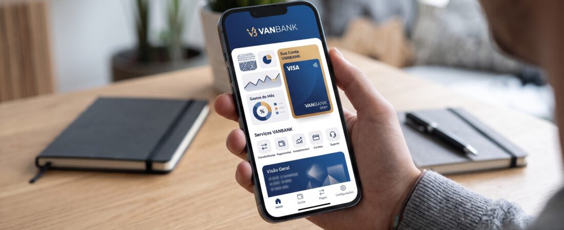 # VANBANK: a conta digital para quem não tem tempo a perder!