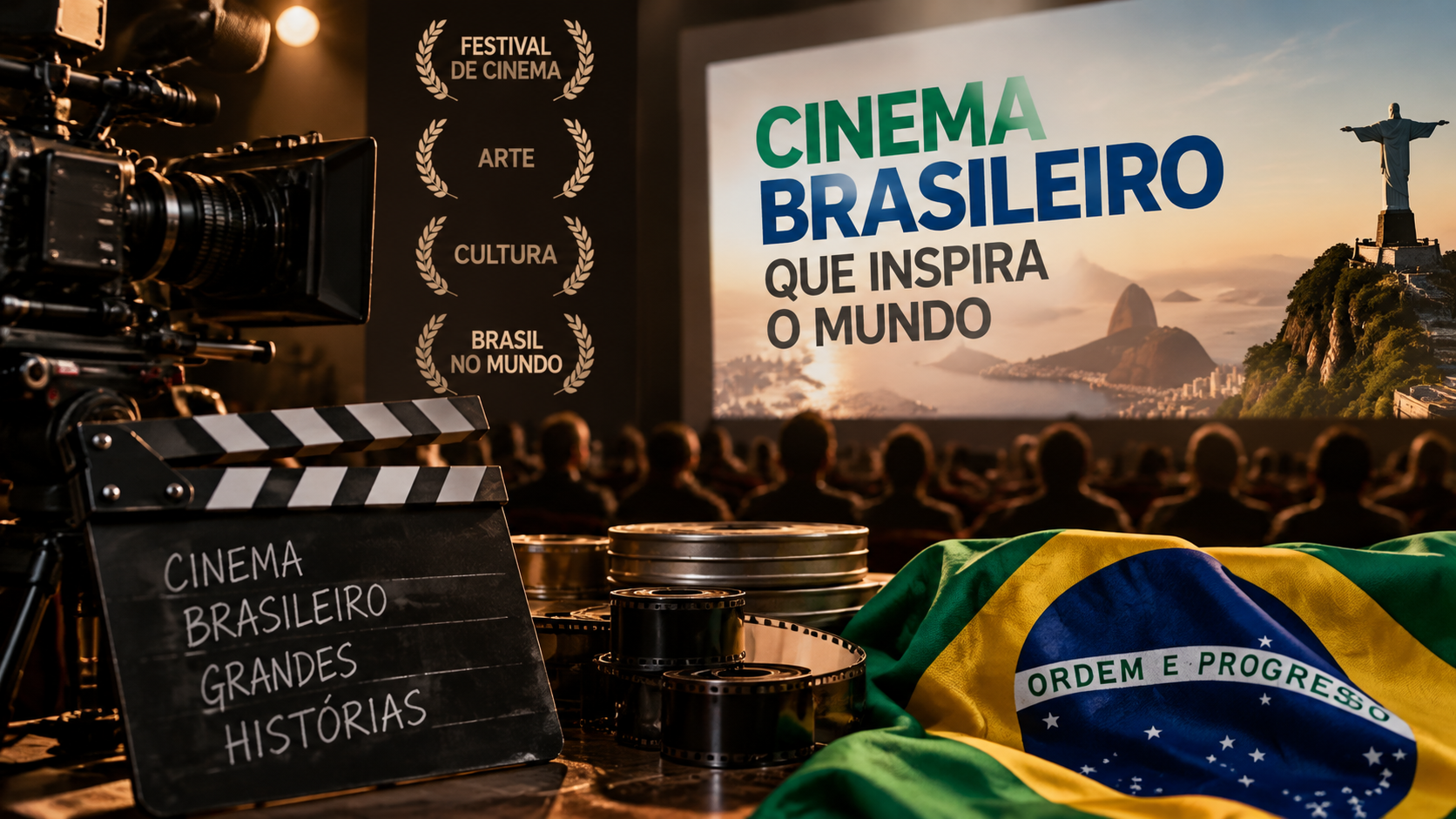 Cinema brasileiro ganha destaque internacional com novas produções e amplia presença em festivais