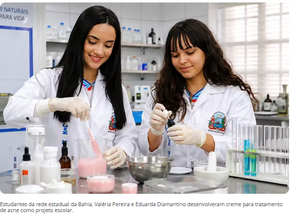 Feira de Ciências transforma curiosidade de alunas em pesquisa e incentiva iniciação científica nas escolas