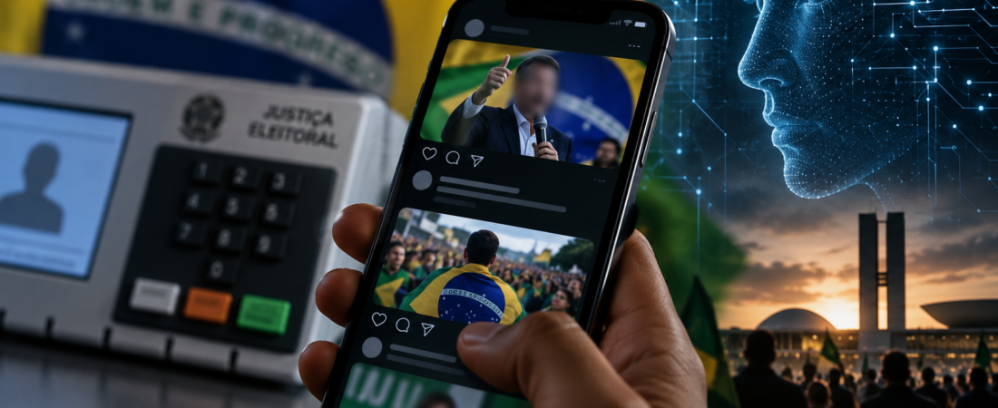 Uso de inteligência artificial sem identificação acende alerta na campanha eleitoral