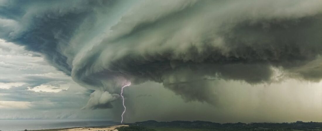 Ciclone extratropical coloca Sul do Brasil em alerta para tempestades e granizo